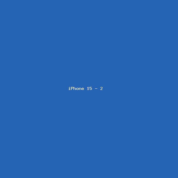 iPhone 15 3